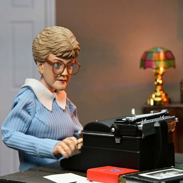 MOORD DIE ZE SCHREEF - 8" GEKLEED ACTIEFIGUUR - JESSICA FLETCHER