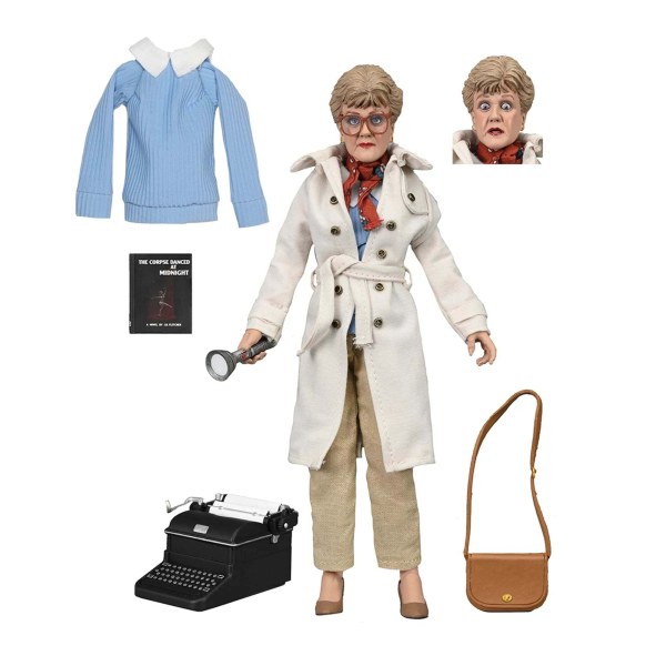 MOORD DIE ZE SCHREEF - 8" GEKLEED ACTIEFIGUUR - JESSICA FLETCHER
