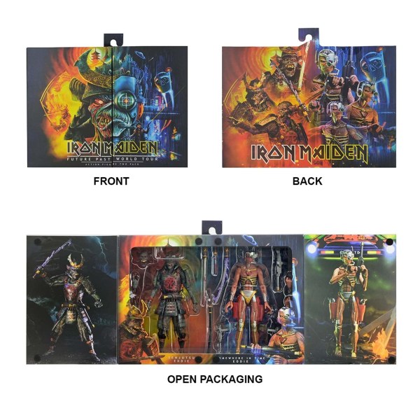 IRON MAIDEN - 7" SCHAAL ACTIEFIGUUR - FUTURE PAST WORLD TOUR ULTIMATE 2PK