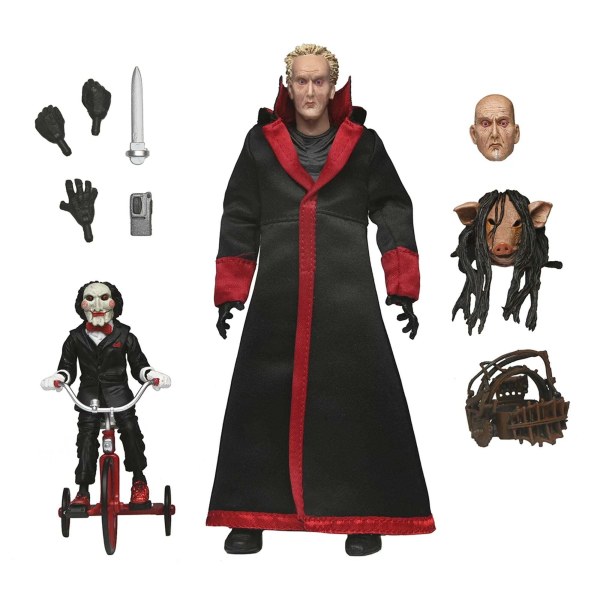 SAW (FRANCHISE) - 7" SCHAAL ACTIEFIGUUR - ULTIMATE JIGSAW KILLER (BLACK ROBE)