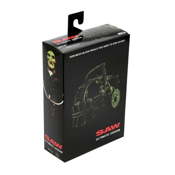 SAW (FRANCHISE) - 7" SCHAAL ACTIEFIGUUR - ULTIMATE JIGSAW KILLER (BLACK ROBE)