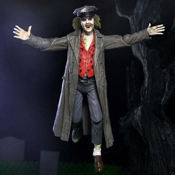 BEETLEJUICE (1988) - 7" SCHAAL ACTIEFIGUUR - ULTIEME BEETLEJUICE: TOUR GUIDE “DE BIO-EXORCIST