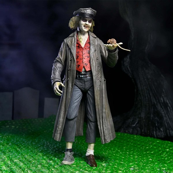BEETLEJUICE (1988) - 7" SCHAAL ACTIEFIGUUR - ULTIEME BEETLEJUICE: TOUR GUIDE “DE BIO-EXORCIST