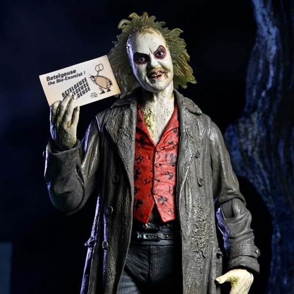 BEETLEJUICE (1988) - 7" SCHAAL ACTIEFIGUUR - ULTIEME BEETLEJUICE: TOUR GUIDE “DE BIO-EXORCIST