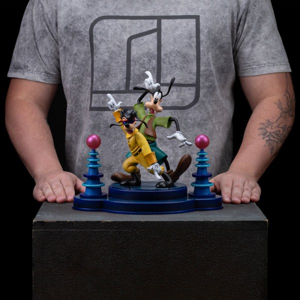 Goofy en Max beeldje 1/10 Art Scale Goofy en Max 24 cm