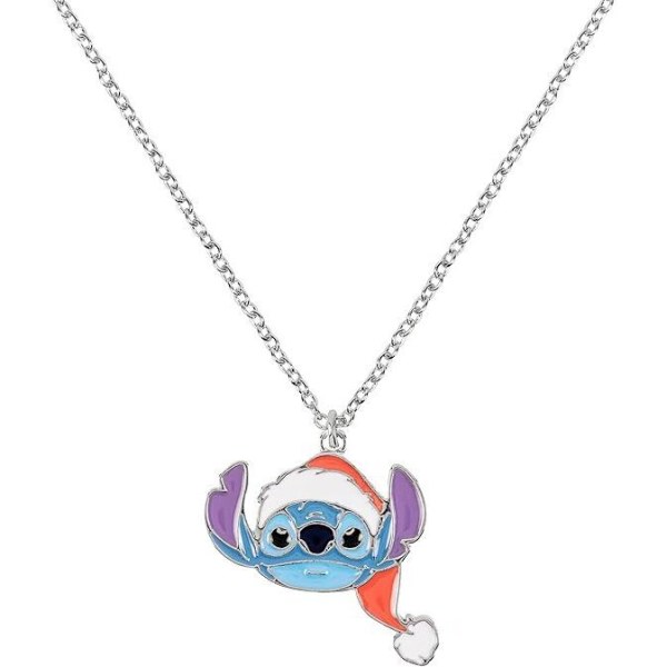 Set ketting + oorbellen - Disney Stitch Kerstmis