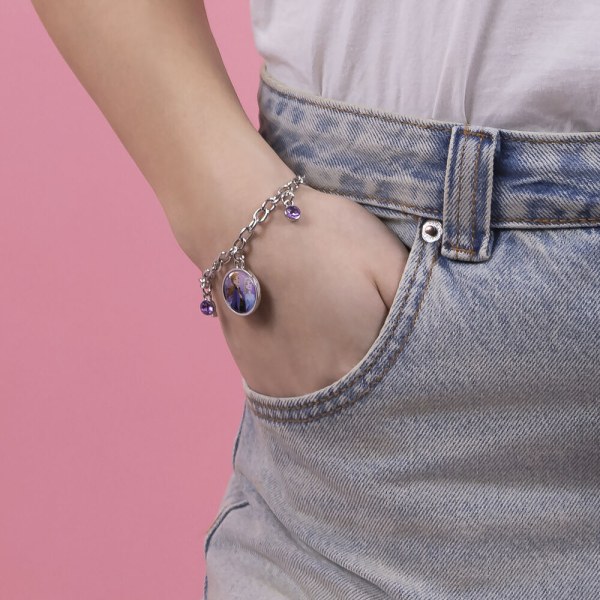 Bedelarmband zilver - Disney Frozen