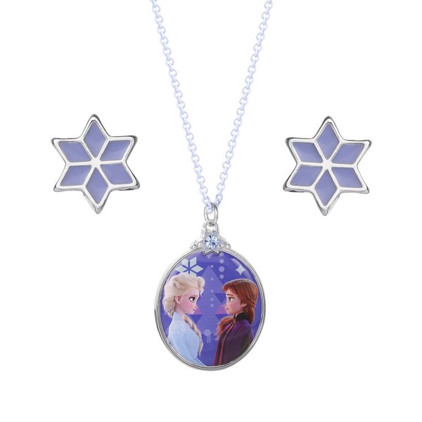 Set ketting + oorbellen - Disney Frozen