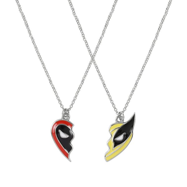 Set van 2 kettingen - Marvel Deadpool & Wolverine