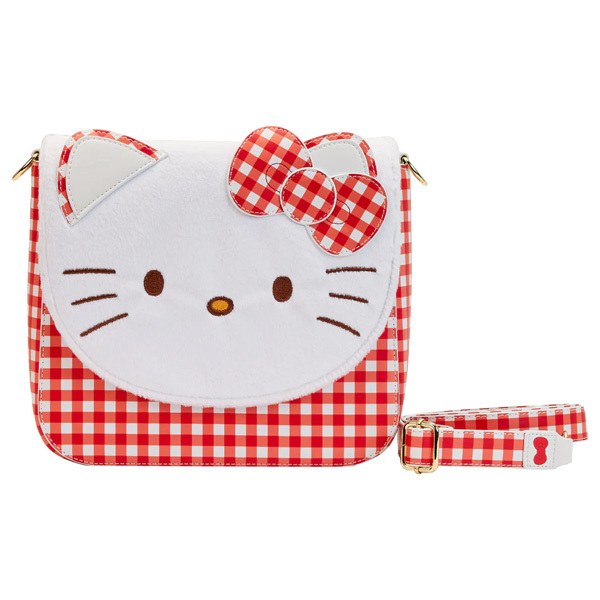 Hello Kitty Loungefly Sac A Main Gingham Cosplay