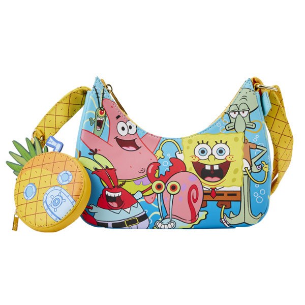Loungefly Sac A Main Spongebob Eponge Squarepants Groepsfoto