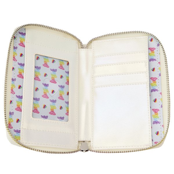Lisa Frank Loungefly Portefeuille Regenbooglogo
