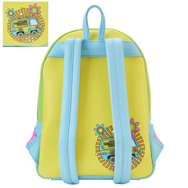 Scooby Doo Loungefly Mini Sac A Dos Psychedelische Monsterjacht Gitd