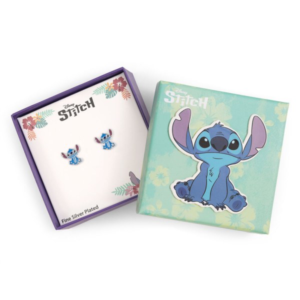 Stitch oorbellen zilver - Disney