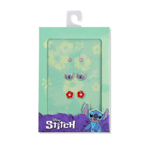 Stitch Set 3 paar oorbellen - Disney