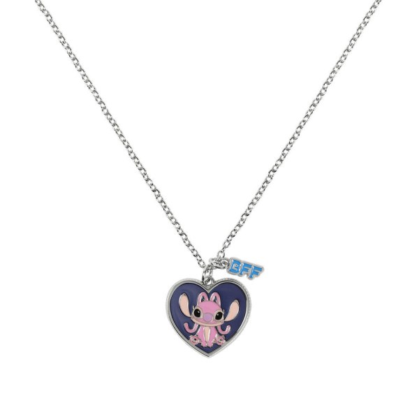 Set 2 kettingen Angel & Stitch - Disney