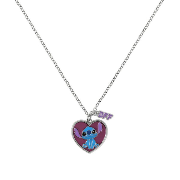 Set 2 kettingen Angel & Stitch - Disney
