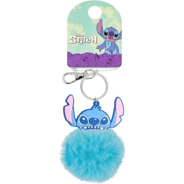 Pompon sleutelhanger Stitch - Disney