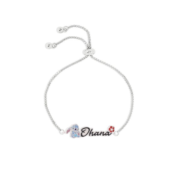 Ohana armband zilver - Disney Stitch