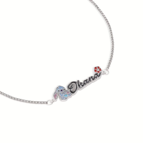 Ohana armband zilver - Disney Stitch
