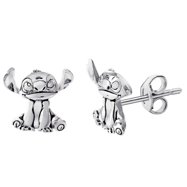 Stitch oorbellen zilver - Disney