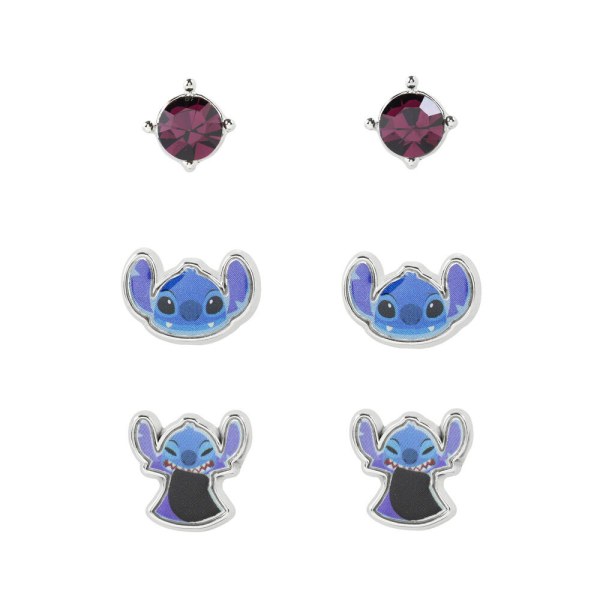 Set van 3 paar oorbellen Stitch - Disney
