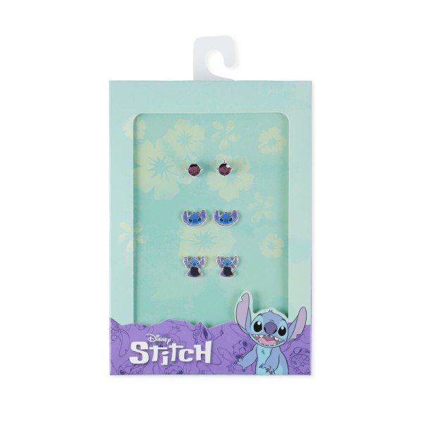 Set van 3 paar oorbellen Stitch - Disney