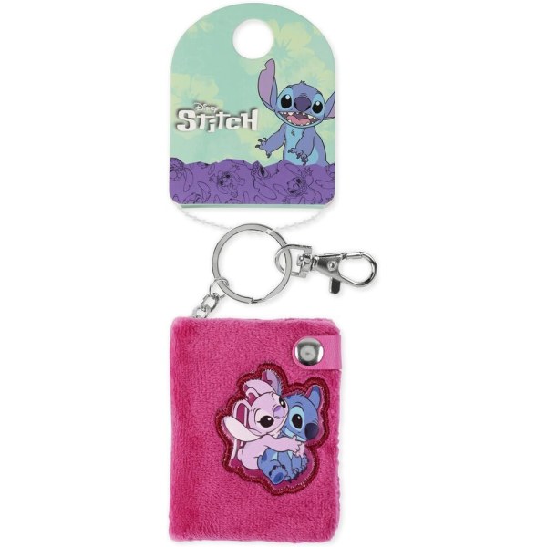 Sleutelhanger met Stitch & Angel -notitieblok - Disney