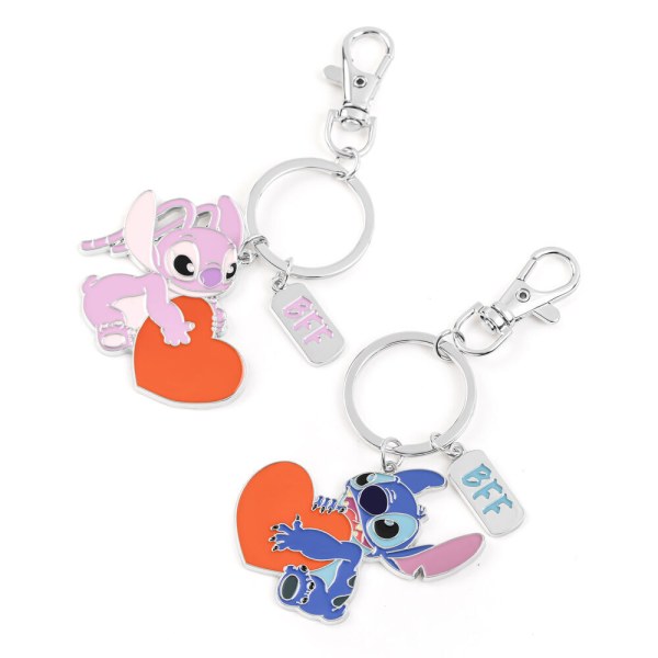 Stitch & Angel Set 2 sleutelhangers - Disney