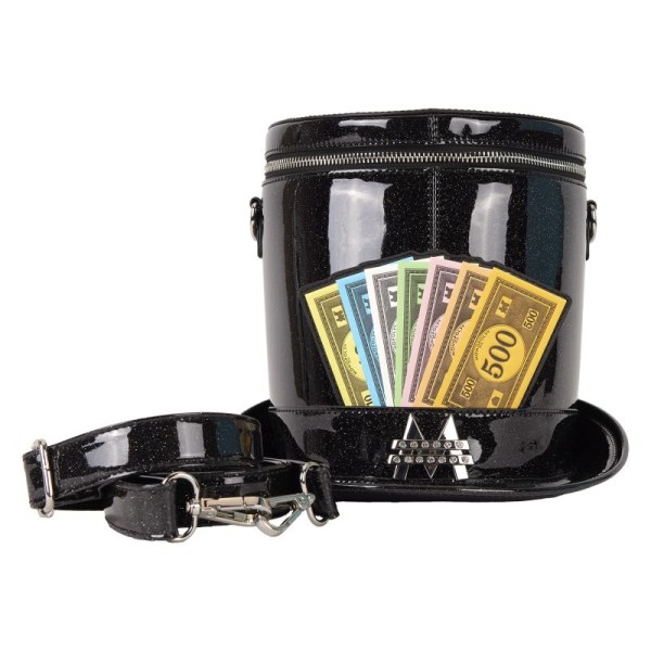 Monopoly Loungefly Sac A Hoofd Hoge Hoed