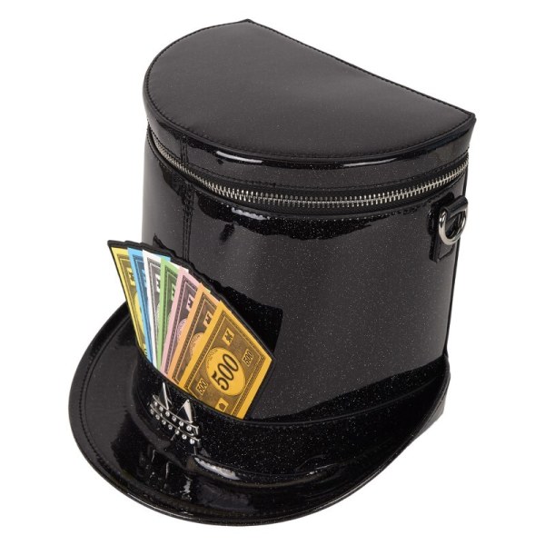 Monopoly Loungefly Sac A Hoofd Hoge Hoed