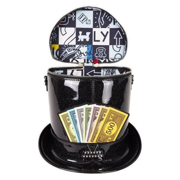 Monopoly Loungefly Sac A Hoofd Hoge Hoed