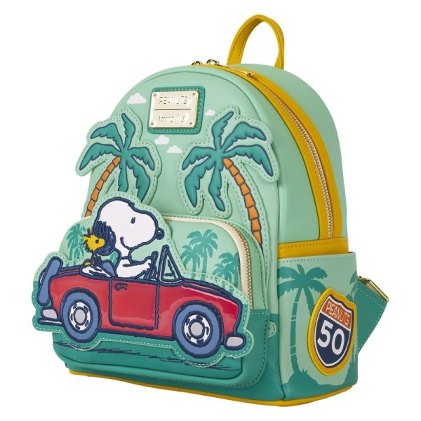Snoopy Loungefly Mini Sac A Dos Roadtrip