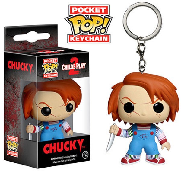 Horror Porte clé Pocket Pop Chucky 4cm