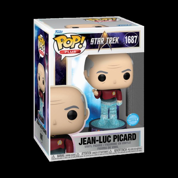 Star Trek Pop! 1687 Plus Transporter Picard