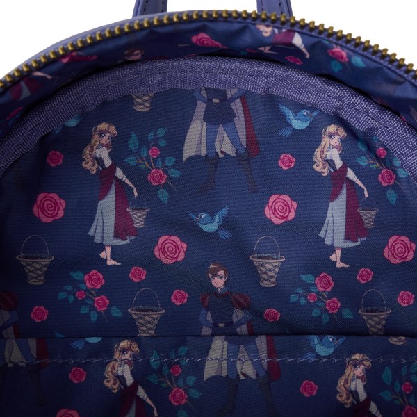 PRINSES AURORA EN PRINS PHILLIP MINI RUGZAK - DOORNSCHOONHEID - DISNEY LOUNGEFLY