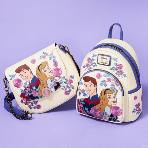 PRINSES AURORA EN PRINS PHILLIP MINI RUGZAK - DOORNSCHOONHEID - DISNEY LOUNGEFLY