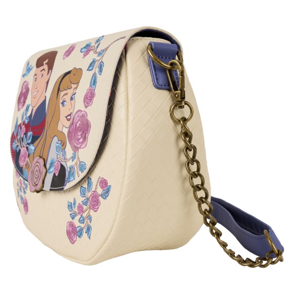 PRINSES AURORA EN PRINS PHILLIP SCHOUDEDTAS - DOORNSCHOONJE - DISNEY LOUNGEFLY