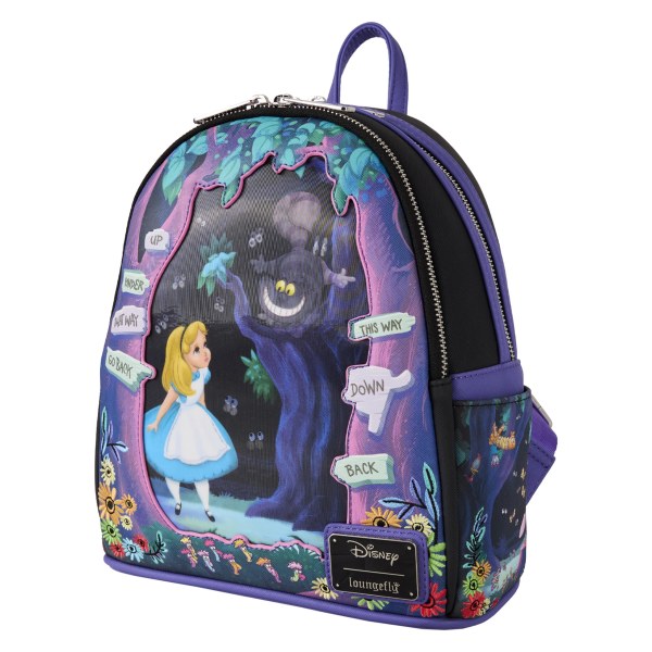 ALICE IN WONDERLAND LENZICHTIG MINI RUGZAK - DISNEY LOUNGEFLY