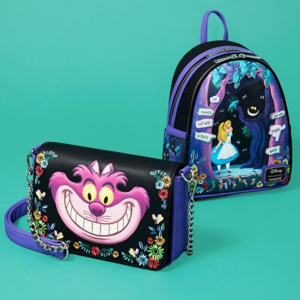 ALICE IN WONDERLAND LENZICHTIG MINI RUGZAK - DISNEY LOUNGEFLY