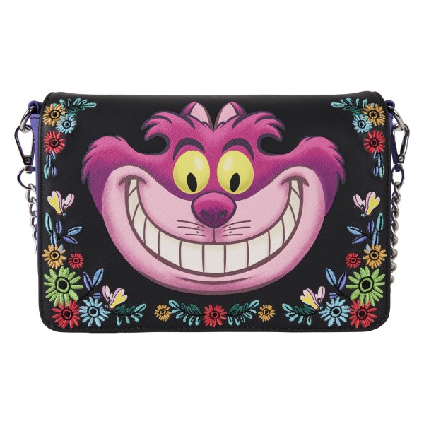 CHESHIRE CAT BLOEMEN SCHOUDEDTAS - ALICE IN WONDERLAND - DISNEY LOUNGEFLY