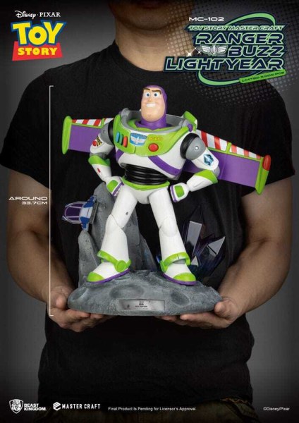 Toy Story Master Craft Ranger Buzz Lightyear beeldje 34 cm - Disney Pixar Mastercraft