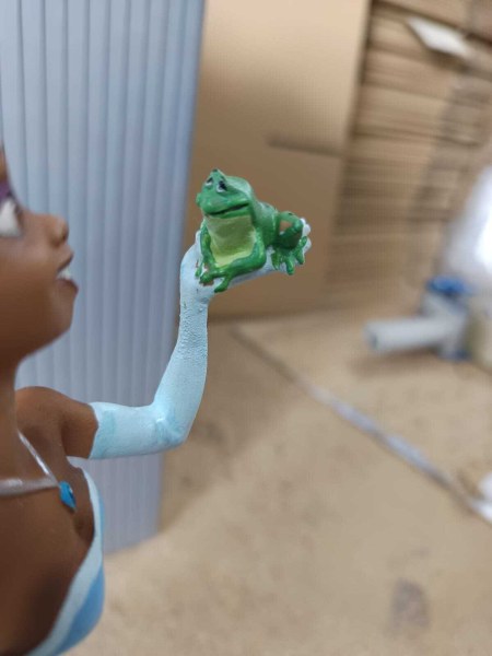 [DEFECT] Tiana Maquette - Disney Archives Collectie