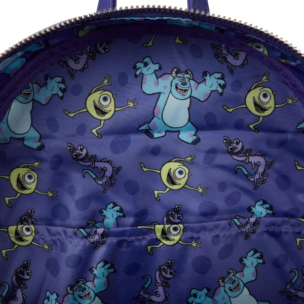 MONSTERS INC RUGZAK MET DRIE ZAKKEN - DISNEY-PIXAR LOUNGEFLY
