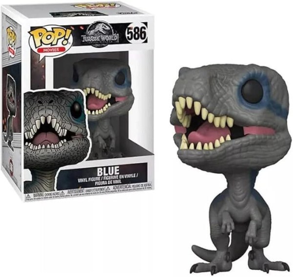 Jurassic World Pop! 586 Blauwe Velociraptor