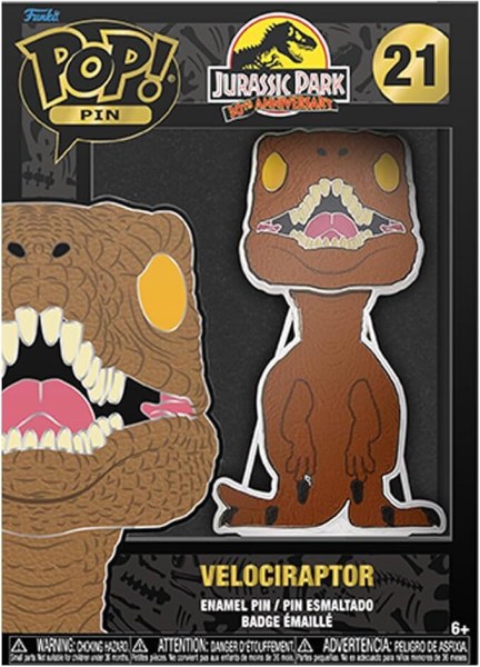 Jurassic Park Pop! 21 Pins Velociraptor