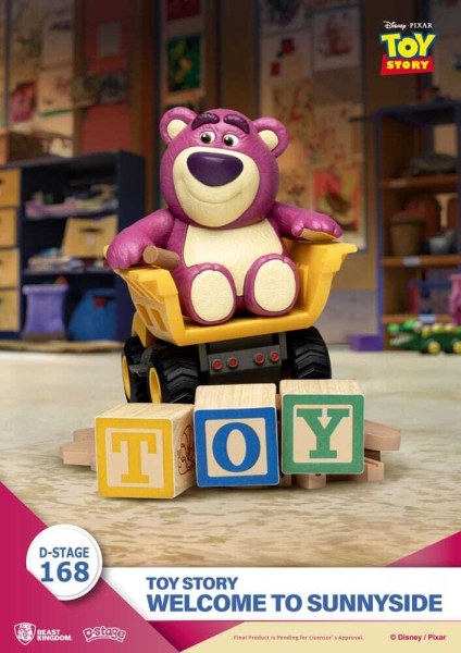 Toy Story diorama PVC D-Stage Welkom bij Sunnyside 14 cm
