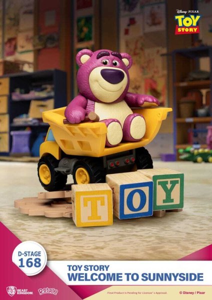 Toy Story diorama PVC D-Stage Welkom bij Sunnyside 14 cm