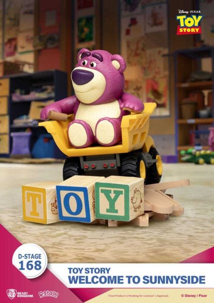 Toy Story diorama PVC D-Stage Welkom bij Sunnyside 14 cm