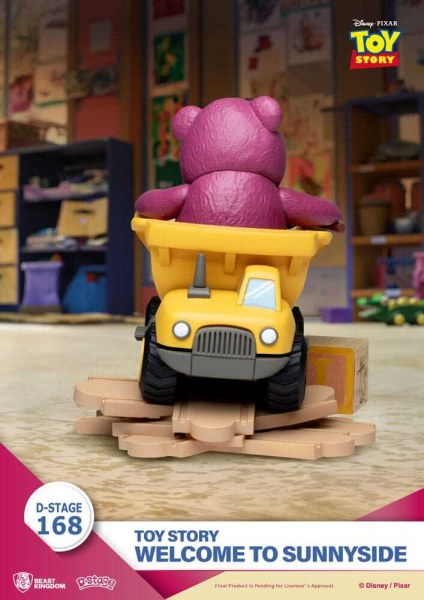 Toy Story diorama PVC D-Stage Welkom bij Sunnyside 14 cm